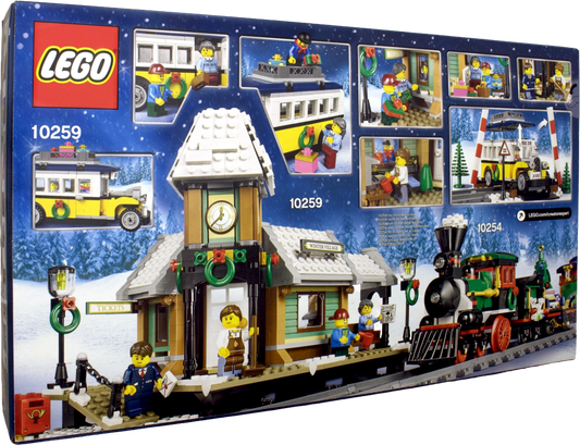 LEGO® Creator Expert Vinterlandsbyens station (10259) - Magnibrique