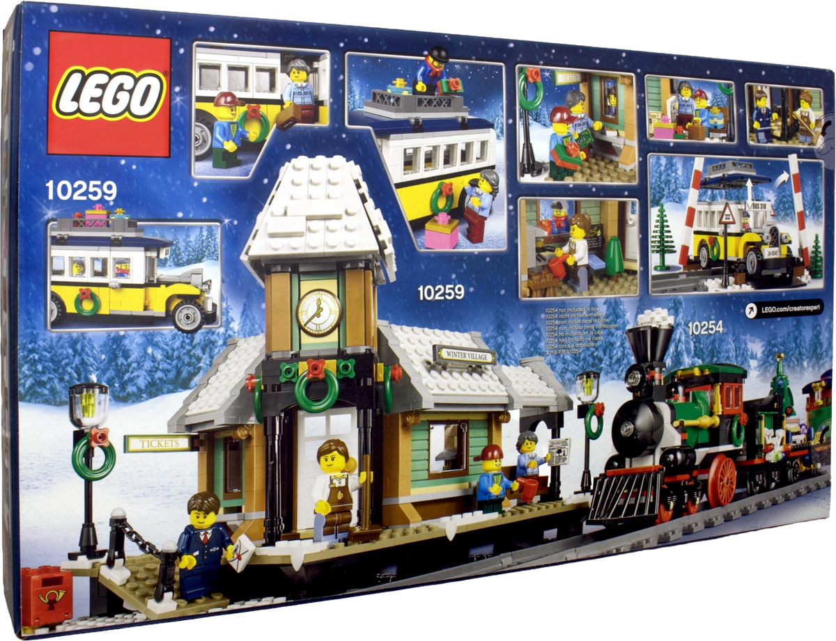 LEGO® Creator Expert Vinterlandsbyens station (10259) - Magnibrique