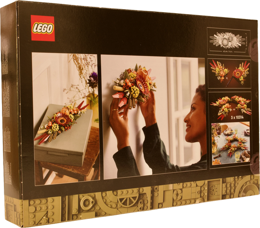 LEGO® Icons Dekoration med tørrede blomster (10314)