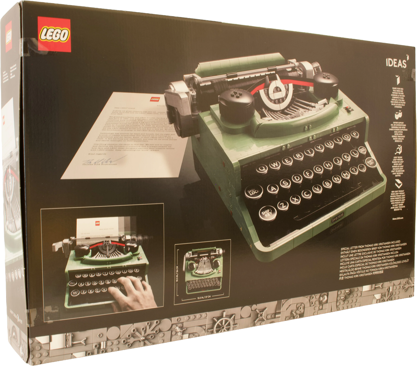 LEGO® Ideas Skrivemaskine (21327) - Magnibrique
