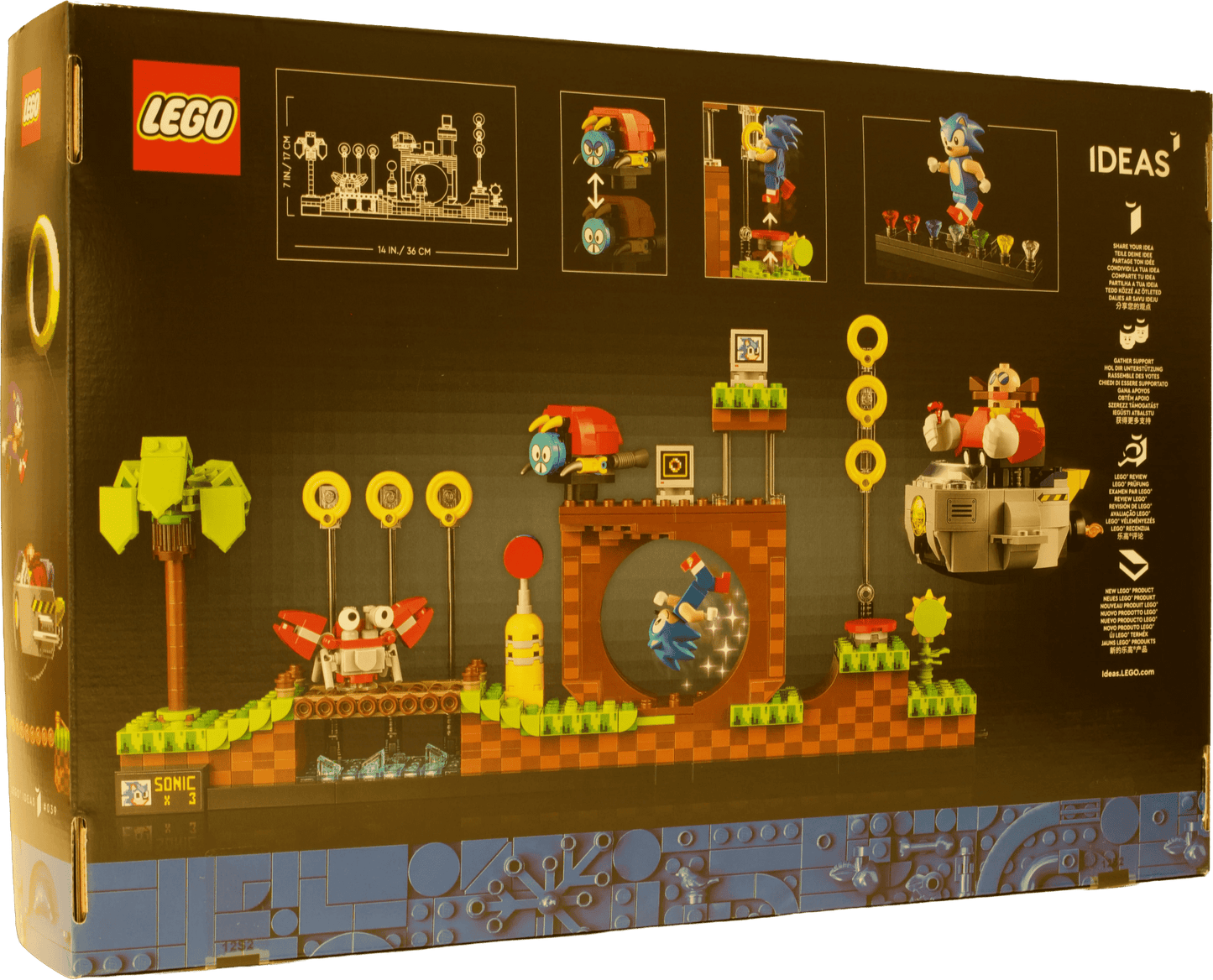 LEGO® Ideas Sonic the Hedgehog™ – Green Hill Zone (21331) - Magnibrique