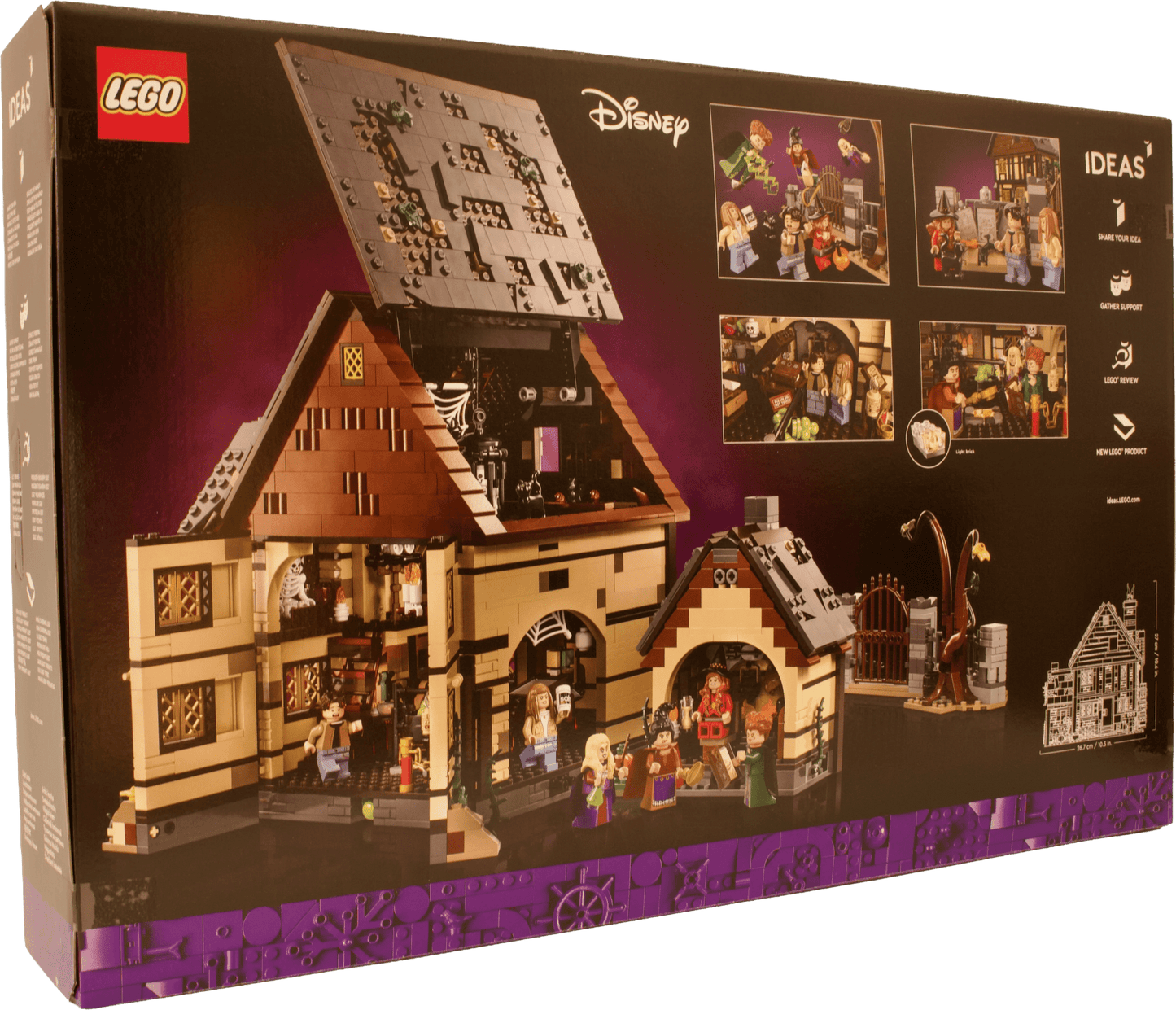 LEGO® Ideas Disneys Hokus Pokus: Sanderson - søstrenes hytte (21341) - Magnibrique