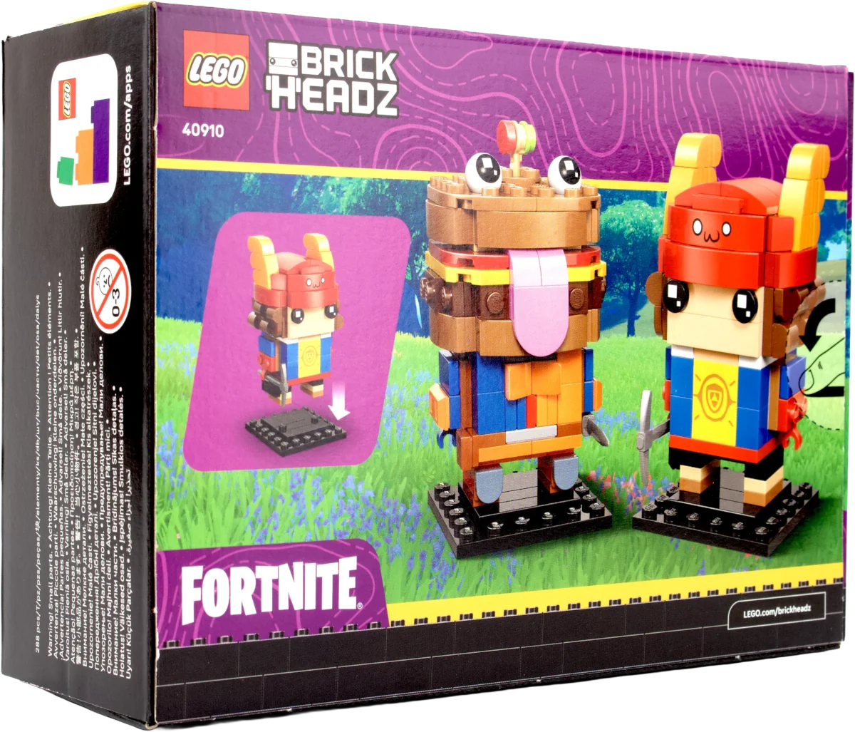LEGO® Fortnite® BrickHeadz™ Figurer af Beef Boss og Skye (40910)