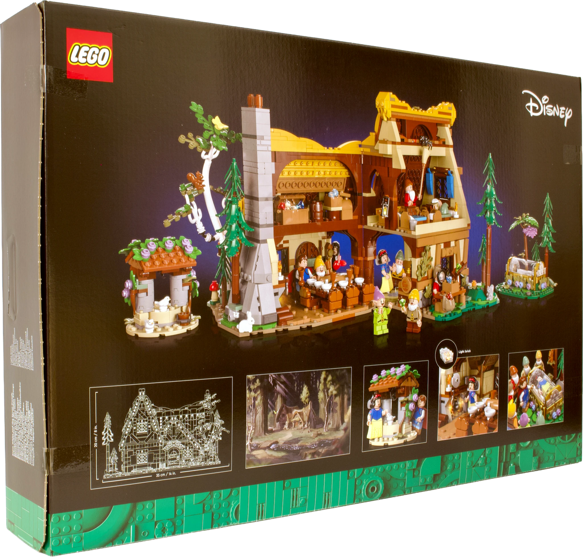 LEGO® Disney™ Snehvide og de syv små dværges hytte (43242) - Magnibrique