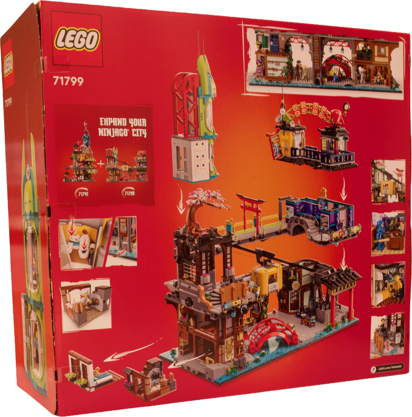 LEGO® NINJAGO® Citys markeder (71799) - Magnibrique