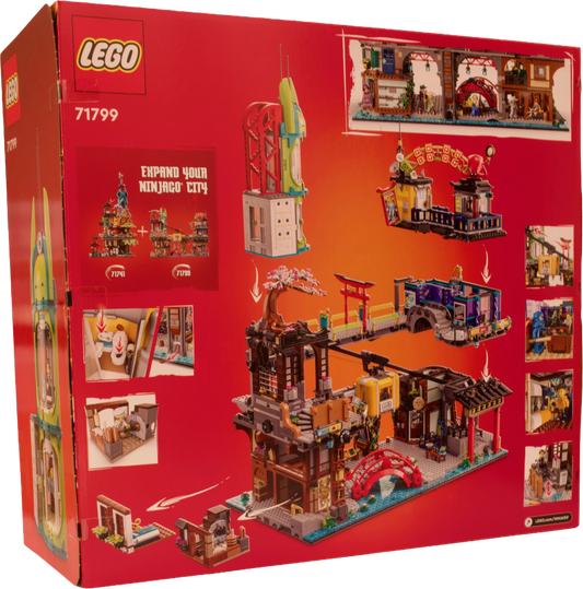 LEGO® NINJAGO® Citys markeder (71799)