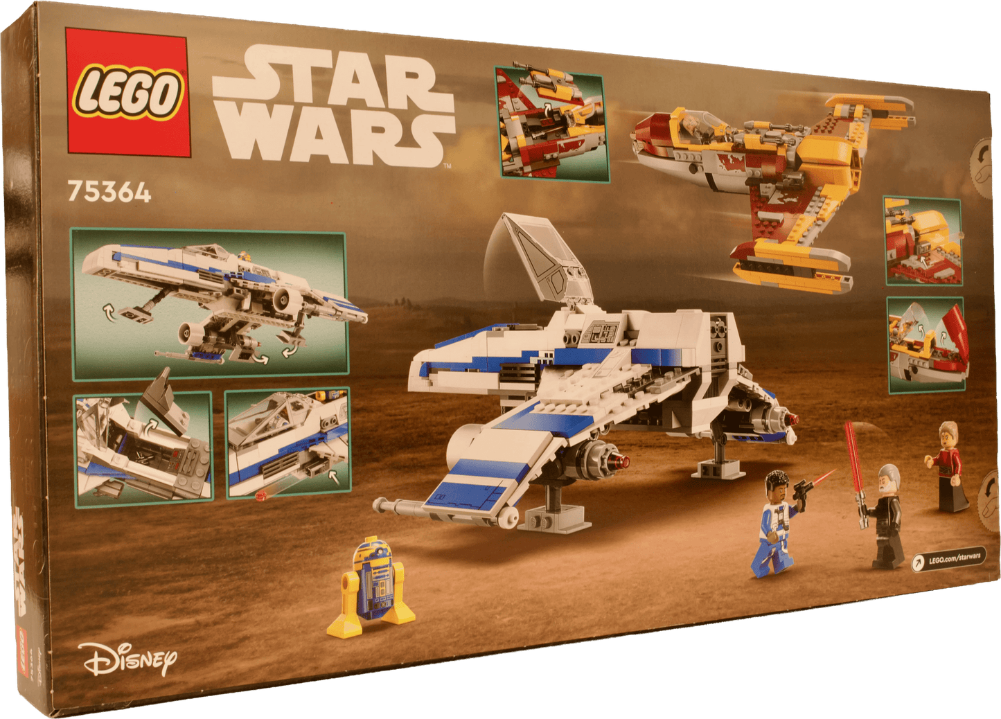 LEGO® Star Wars™ Den Ny Republiks E - wing™ mod Shin Hatis™ stjernejager (75364) - Magnibrique