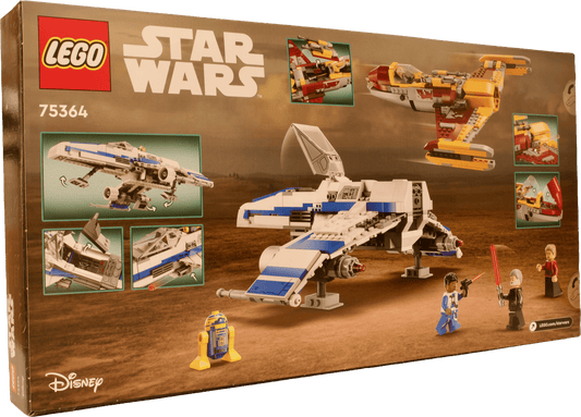 LEGO® Star Wars™ Den Ny Republiks E - wing™ mod Shin Hatis™ stjernejager (75364) - Magnibrique