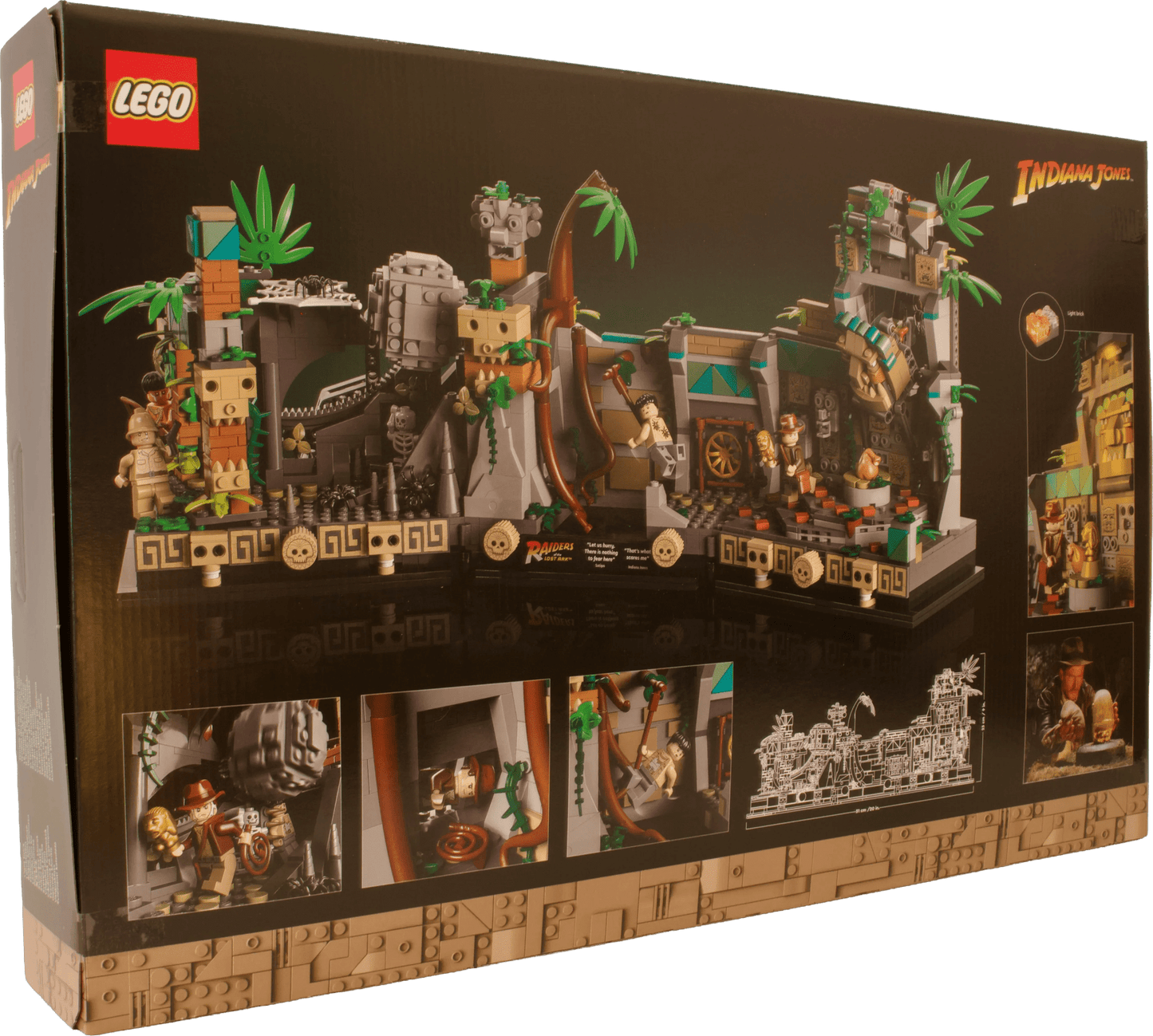 LEGO® Indiana Jones™ Den gyldne afguds tempel (77015) - Magnibrique