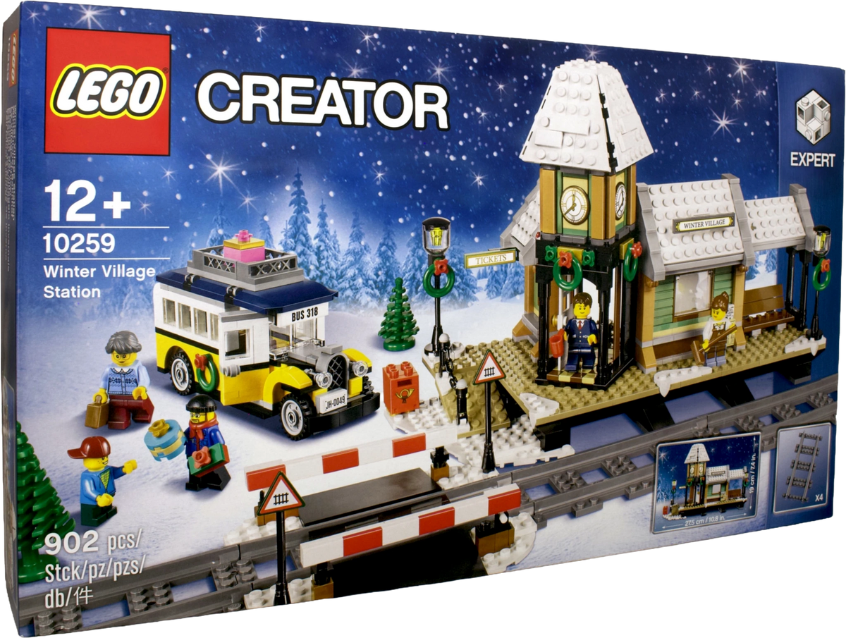 LEGO® Creator Expert Vinterlandsbyens station (10259) - Magnibrique