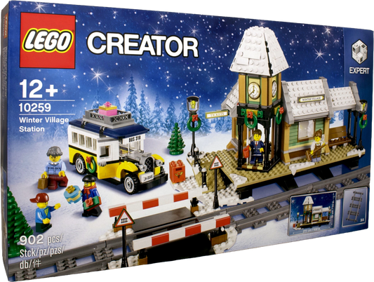 LEGO® Creator Expert Vinterlandsbyens station (10259) - Magnibrique