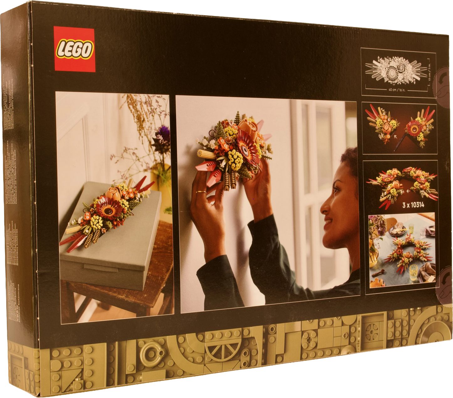 LEGO® Icons Dekoration med tørrede blomster (10314)
