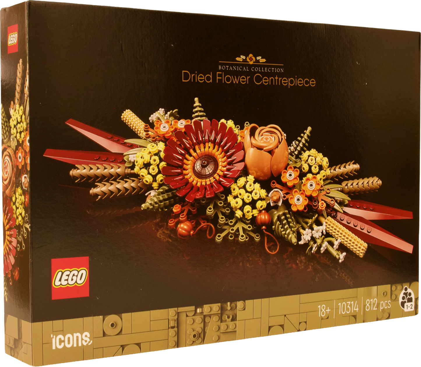 LEGO® Icons Dekoration med tørrede blomster (10314)