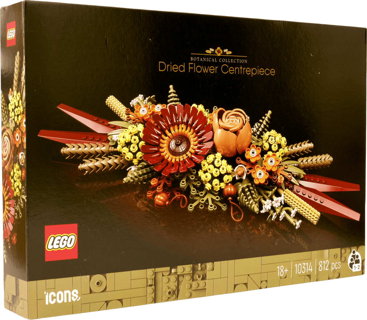 LEGO® Icons Dekoration med tørrede blomster (10314) - Magnibrique