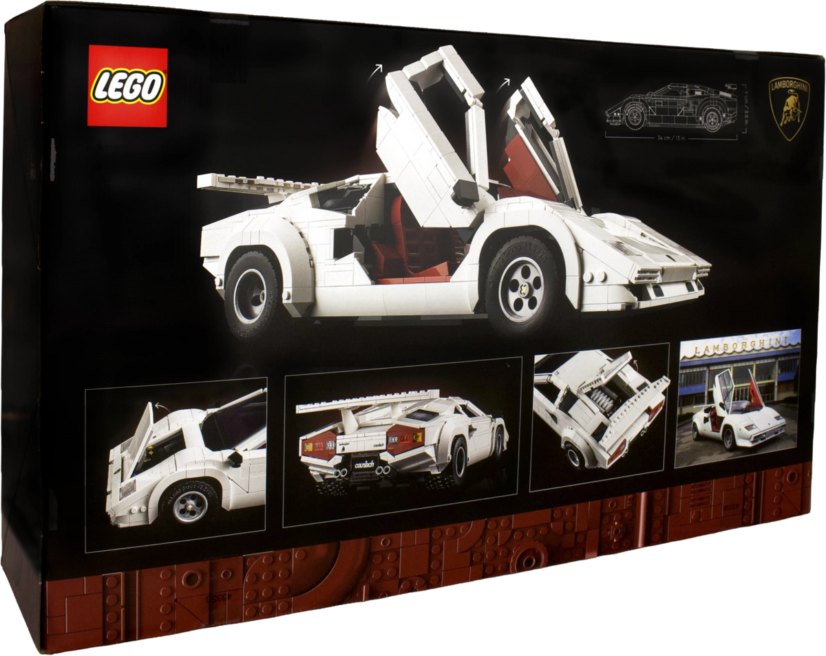 LEGO® Icons Lamborghini Countach 5000 Quattrovalvole (10337) - Magnibrique