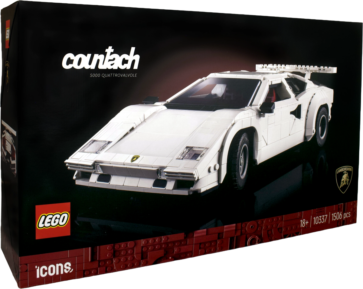 LEGO® Icons Lamborghini Countach 5000 Quattrovalvole (10337) - Magnibrique