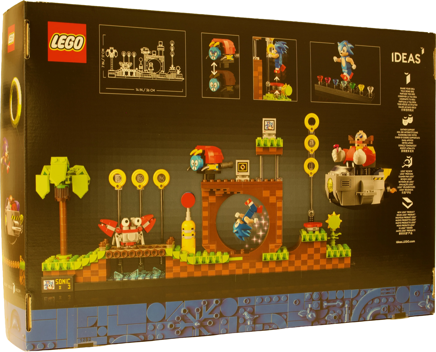 LEGO® Ideas Sonic the Hedgehog™ – Green Hill Zone (21331)