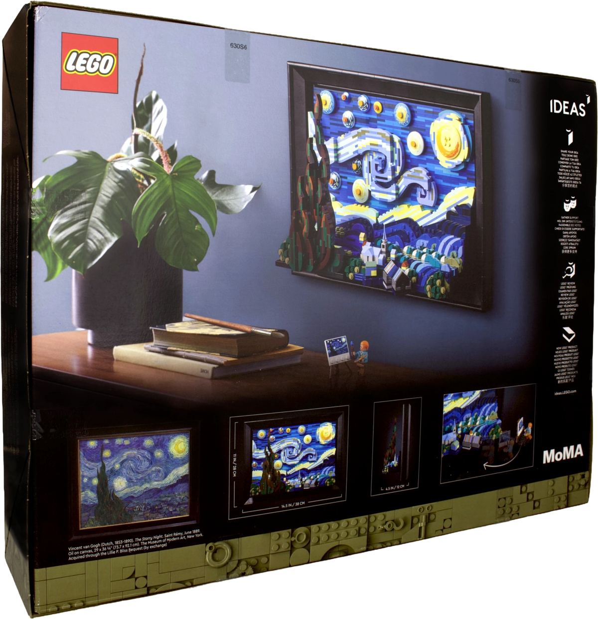 LEGO® Ideas Vincent van Gogh – Stjernenatten (21333) - Magnibrique