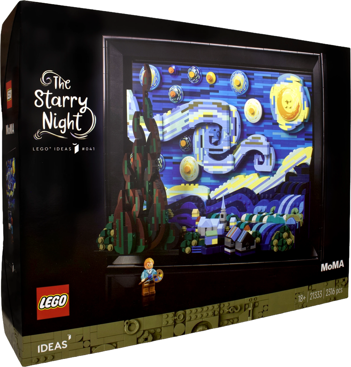LEGO® Ideas Vincent van Gogh – Stjernenatten (21333) - Magnibrique