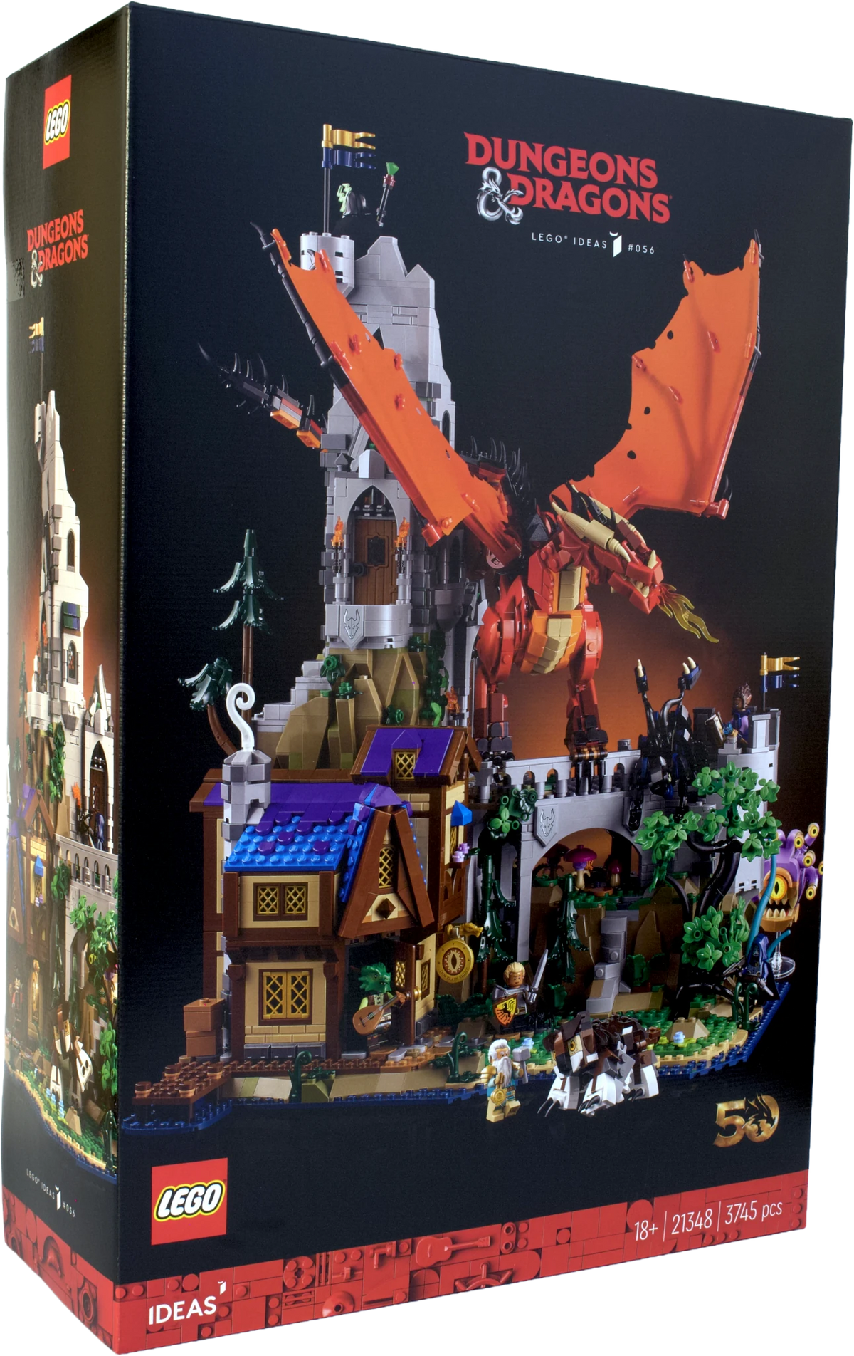 LEGO® Ideas Dungeons & Dragons: Den røde drages fortælling (21348) - Magnibrique
