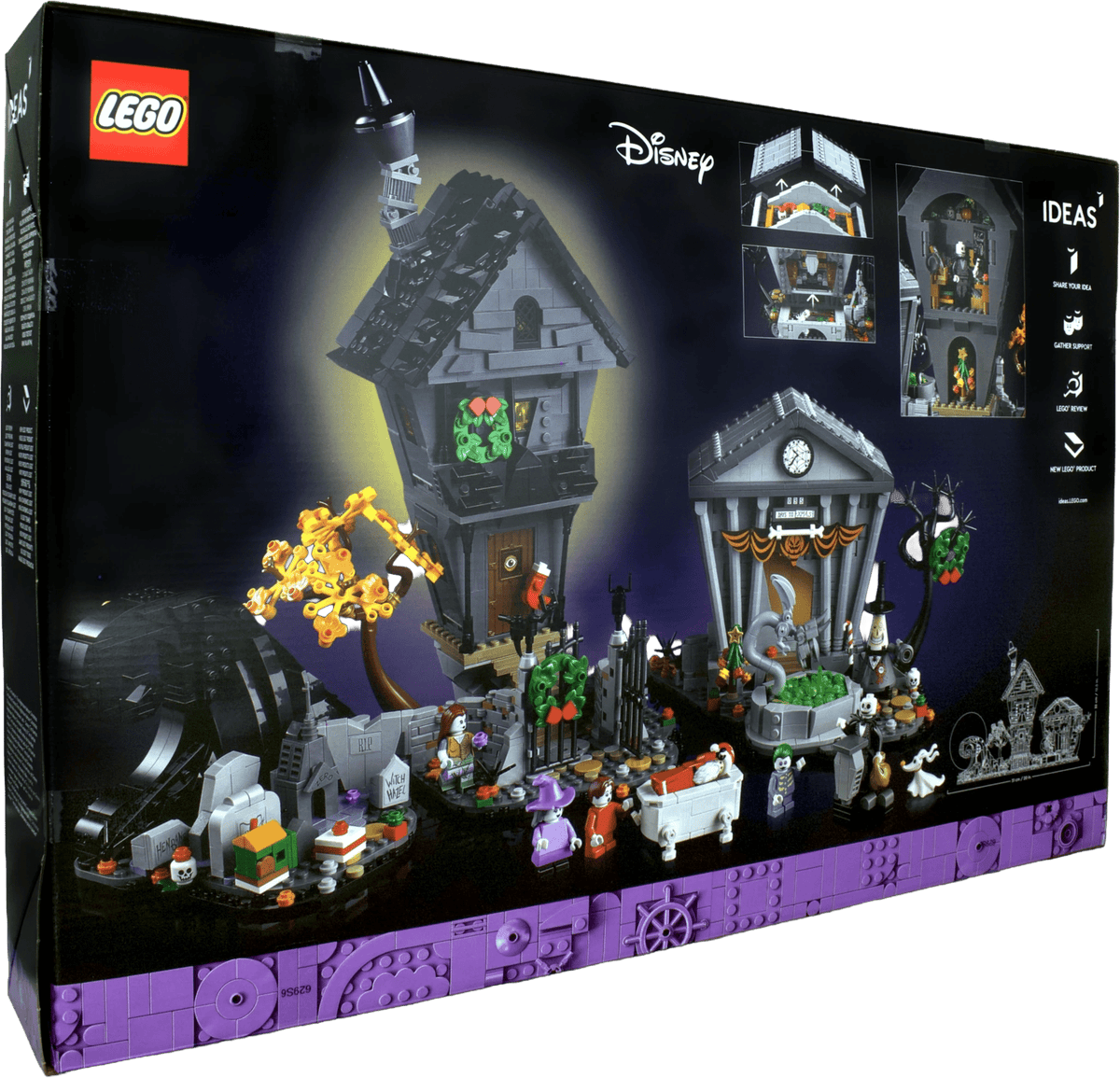 LEGO® Ideas Disney™ Tim Burton's The Nightmare Before Christmas (21351) - Magnibrique