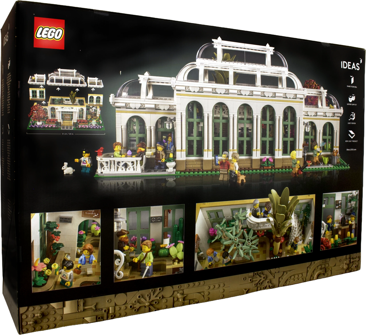 LEGO® Ideas Botanisk have (21353) - Magnibrique