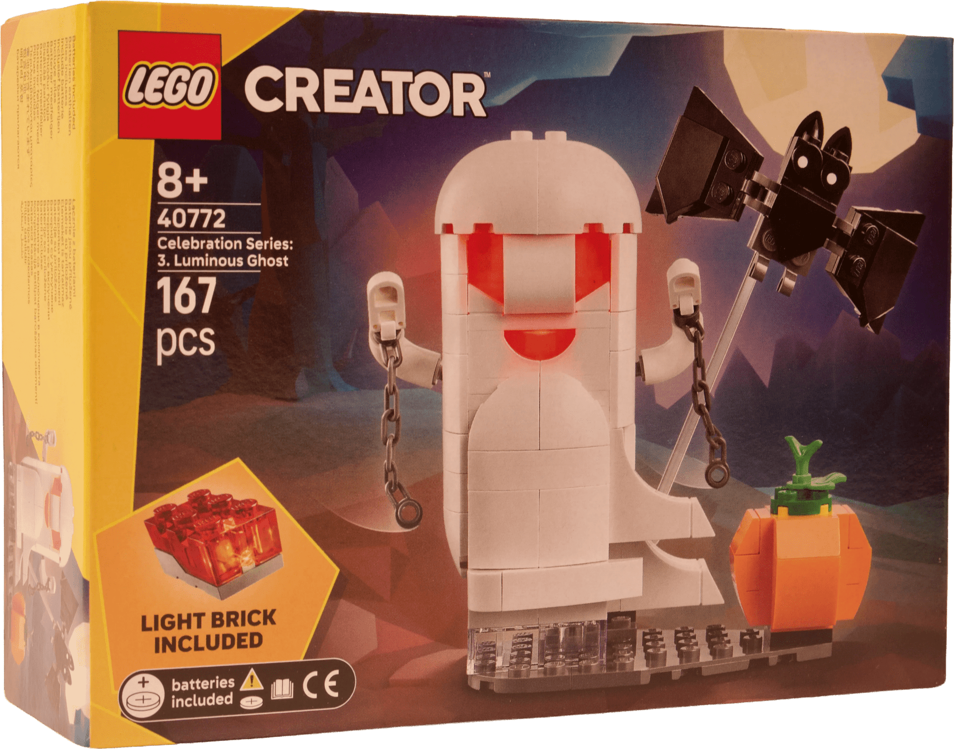 LEGO® Fejringsserie: Lysende spøgelse (40772) - Magnibrique