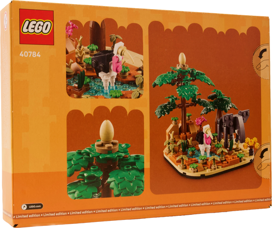 LEGO® Diorama med afrikansk savanne (40784)