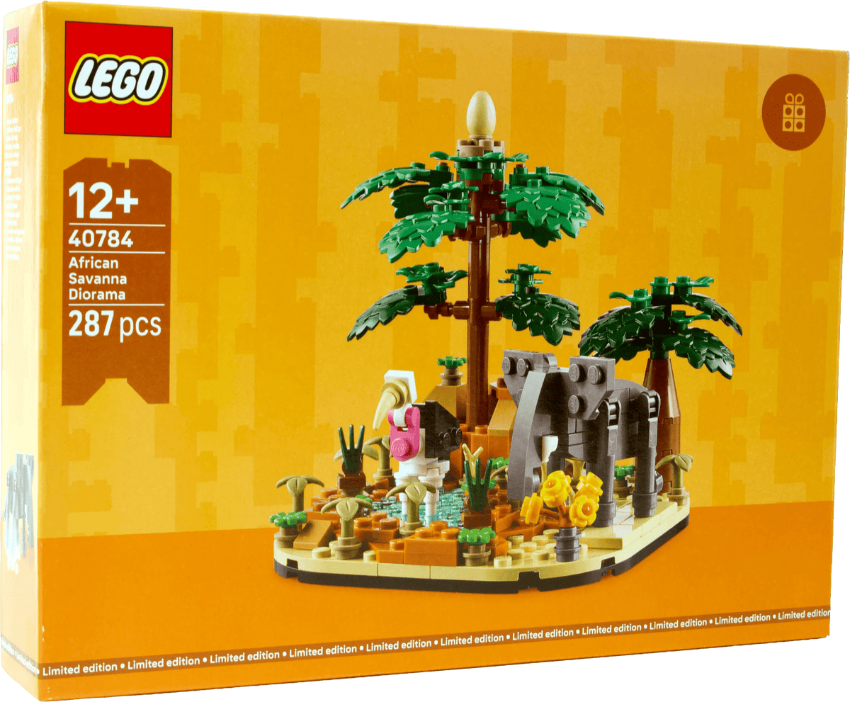 LEGO® Diorama med afrikansk savanne (40784) - Magnibrique