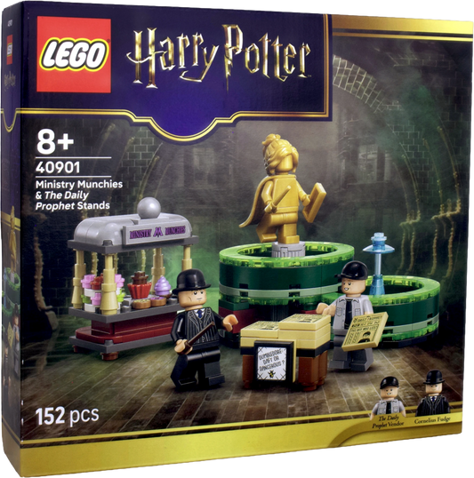 LEGO® Harry Potter™ Stande med ministerie-snacks og Profettidende (40901) - Magnibrique
