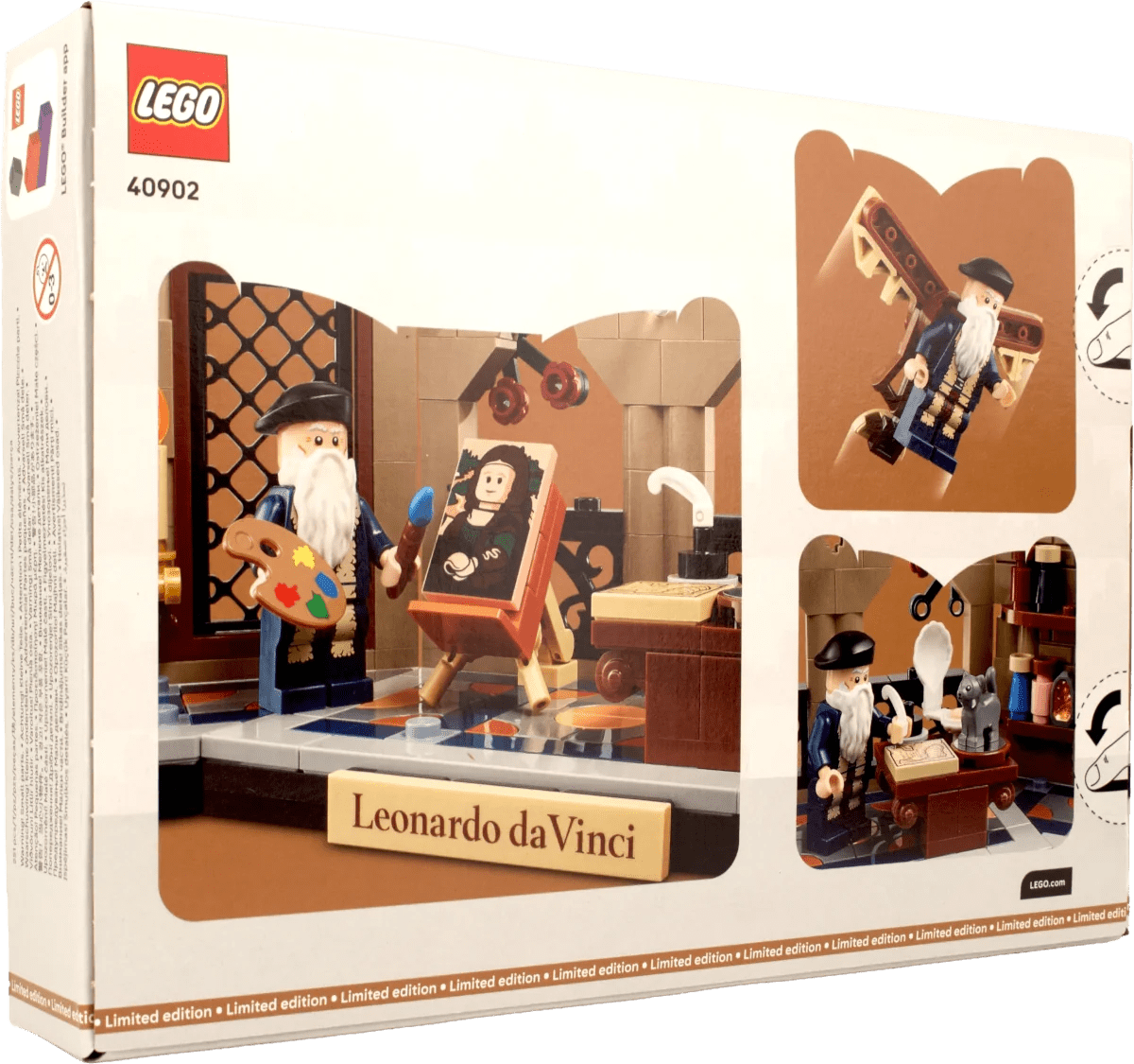 LEGO® Hyldest til Leonardo da Vinci (40902) - Magnibrique