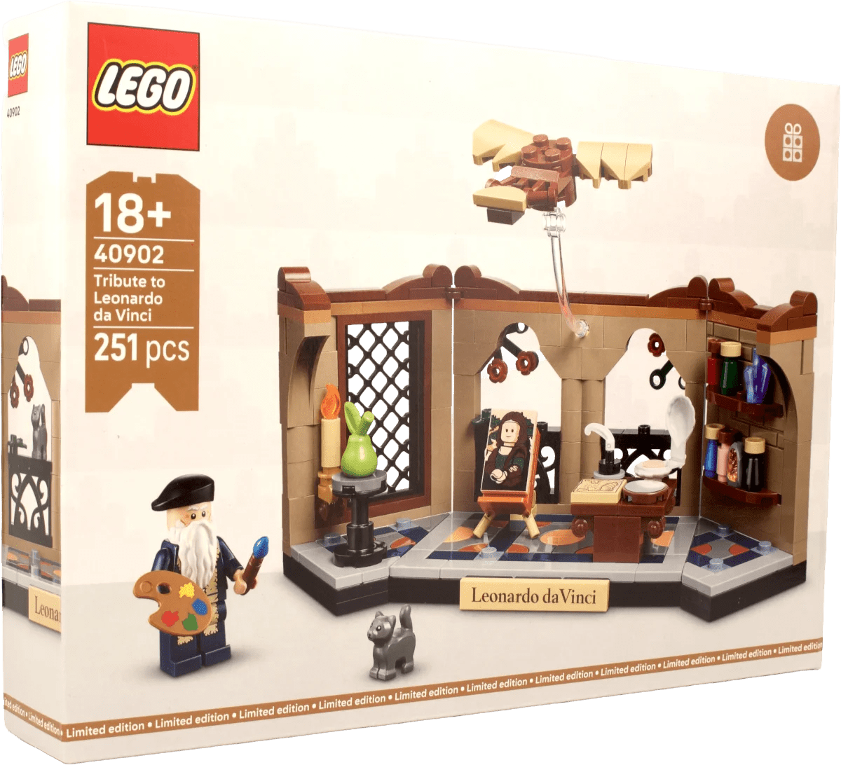 LEGO® Hyldest til Leonardo da Vinci (40902) - Magnibrique