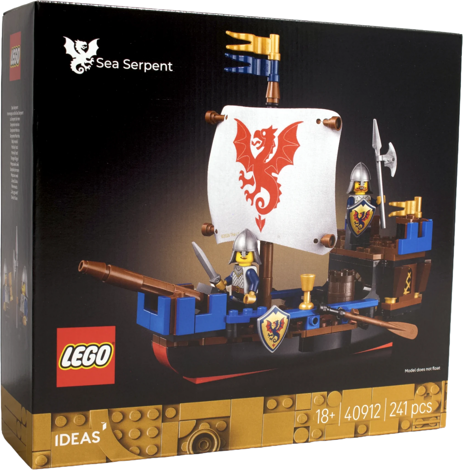 LEGO® Ideas Sea Serpent (40912) - Magnibrique