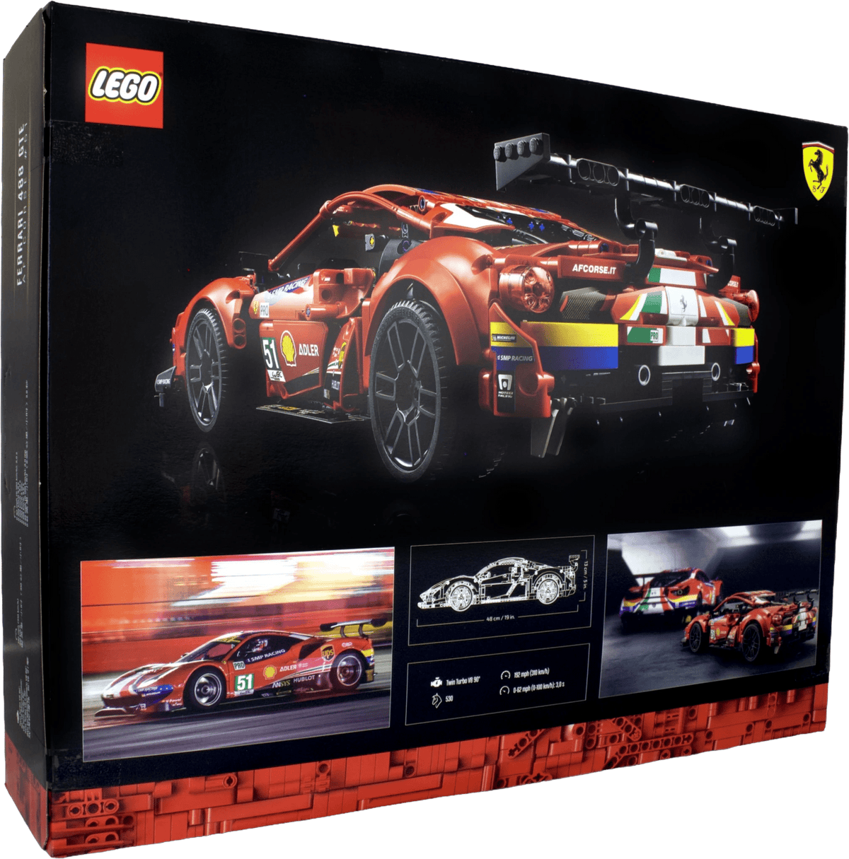 LEGO® Technic Ferrari 488 GTE “AF Corse #51” (42125) - Magnibrique
