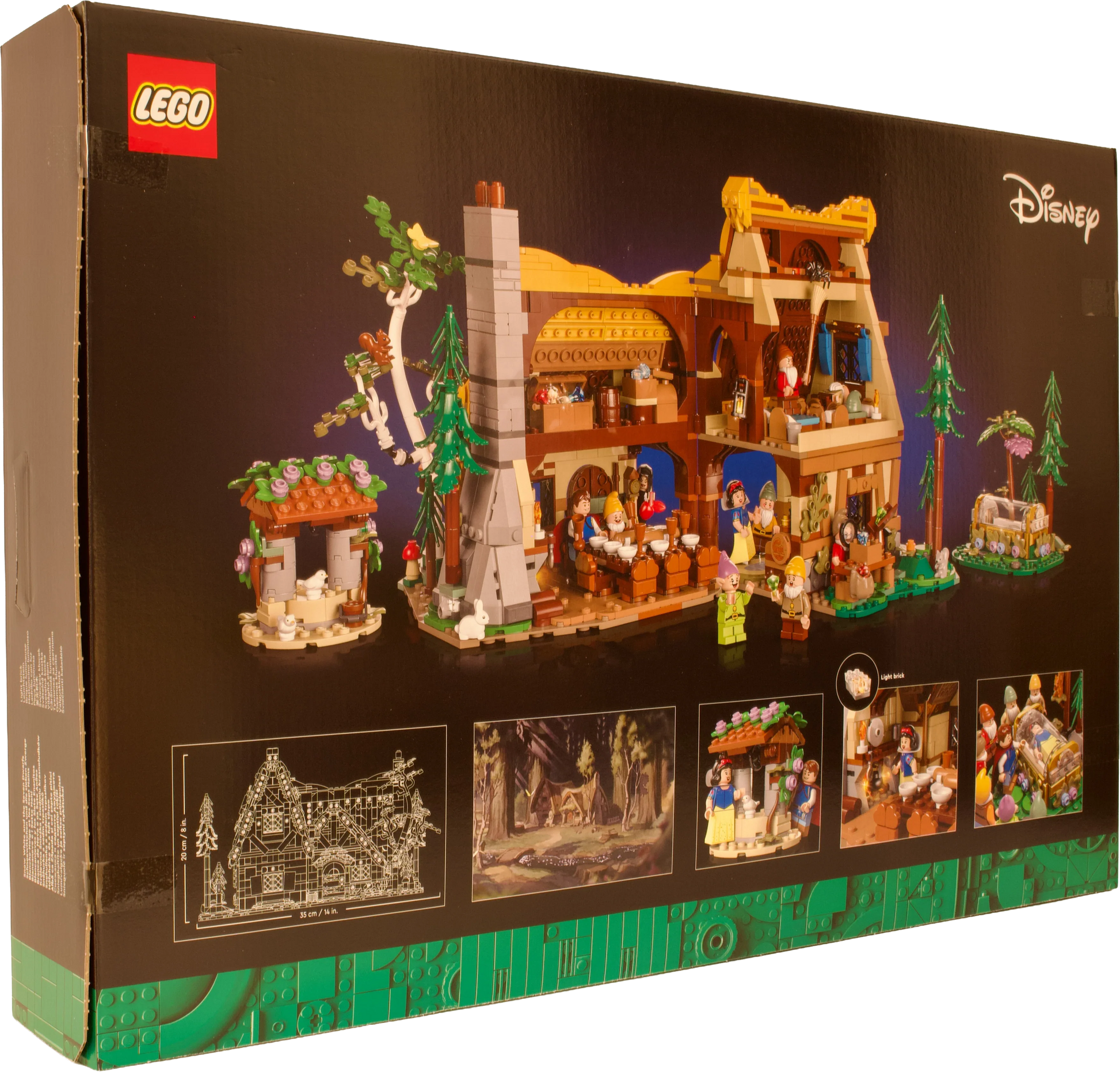 LEGO® Disney™ Snehvide og de syv små dværges hytte (43242) - Magnibrique