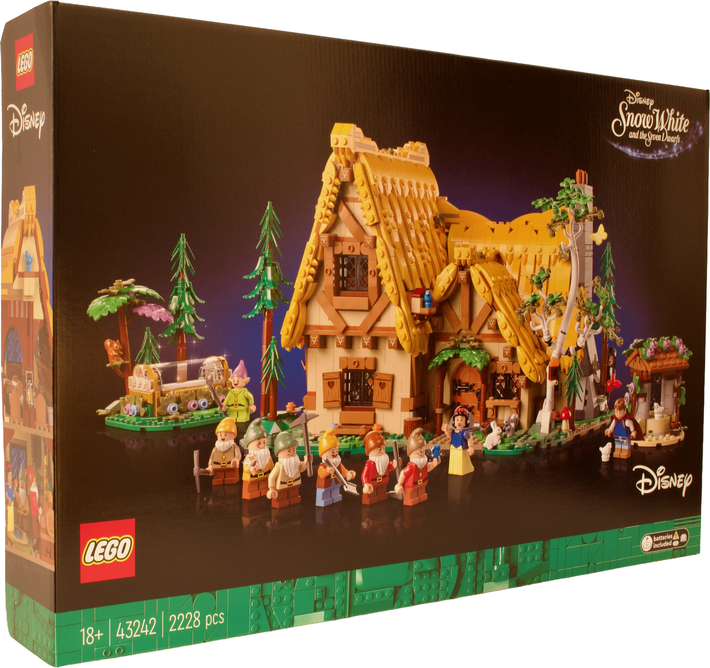 LEGO® Disney™ Snehvide og de syv små dværges hytte (43242) - Magnibrique