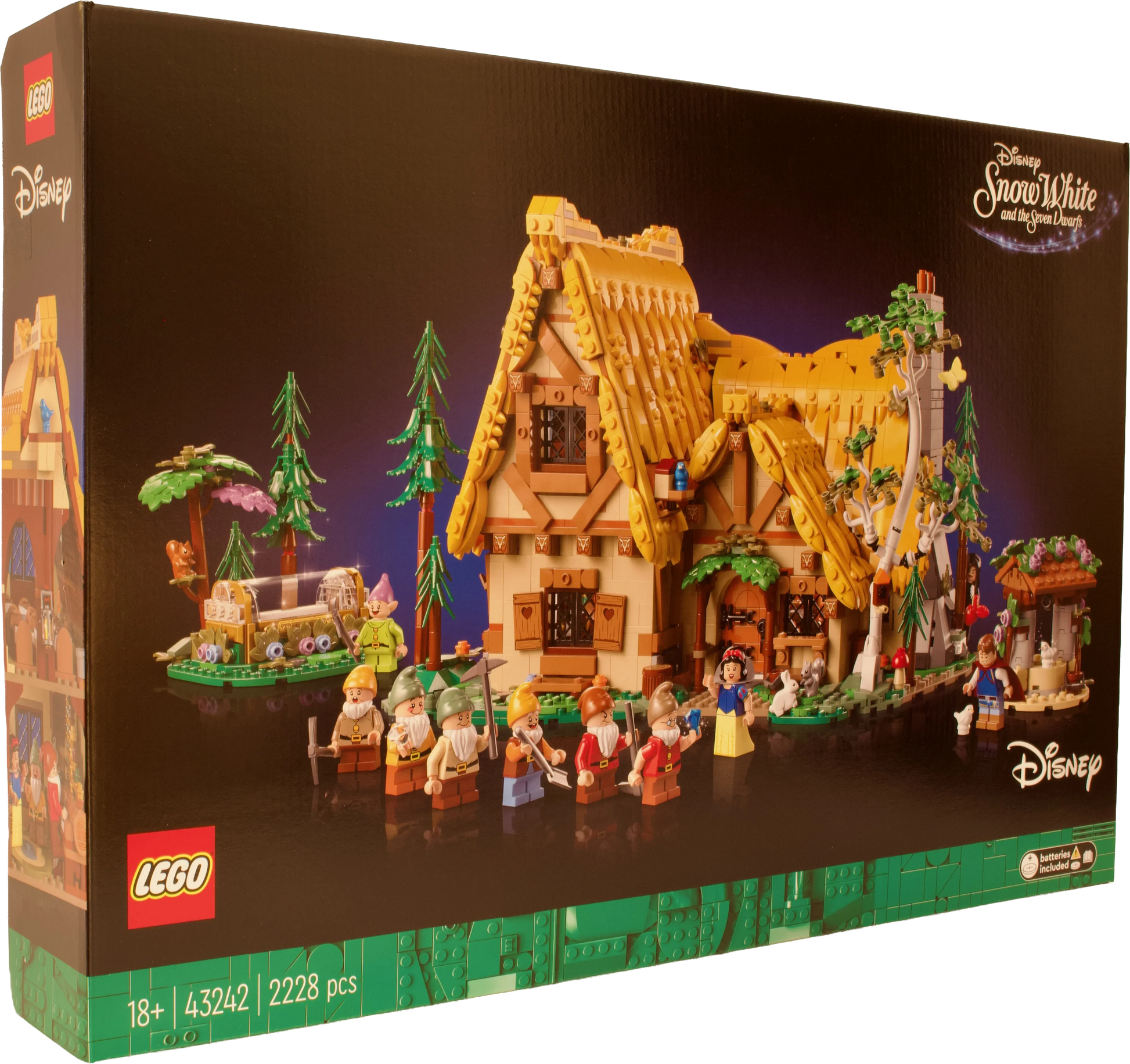 LEGO® Disney™ Snehvide og de syv små dværges hytte (43242) - Magnibrique