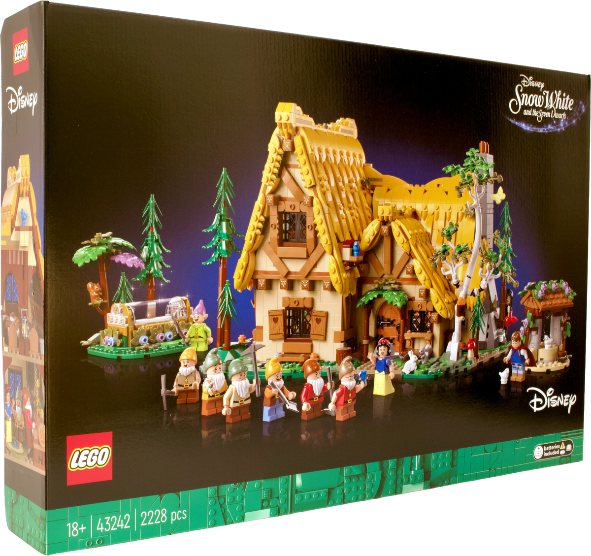 LEGO® Disney™ Snehvide og de syv små dværges hytte (43242) - Magnibrique