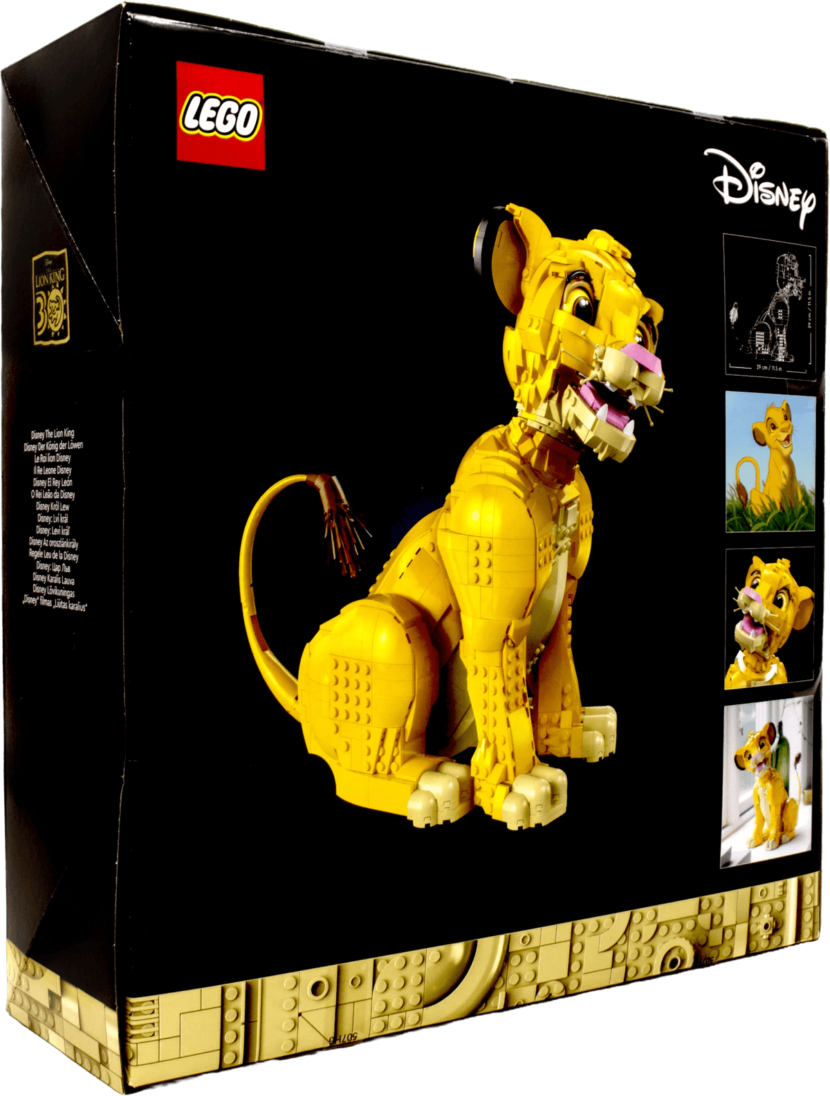 LEGO® Disney™ Ung Simba – Løvernes konge (43247) - Magnibrique