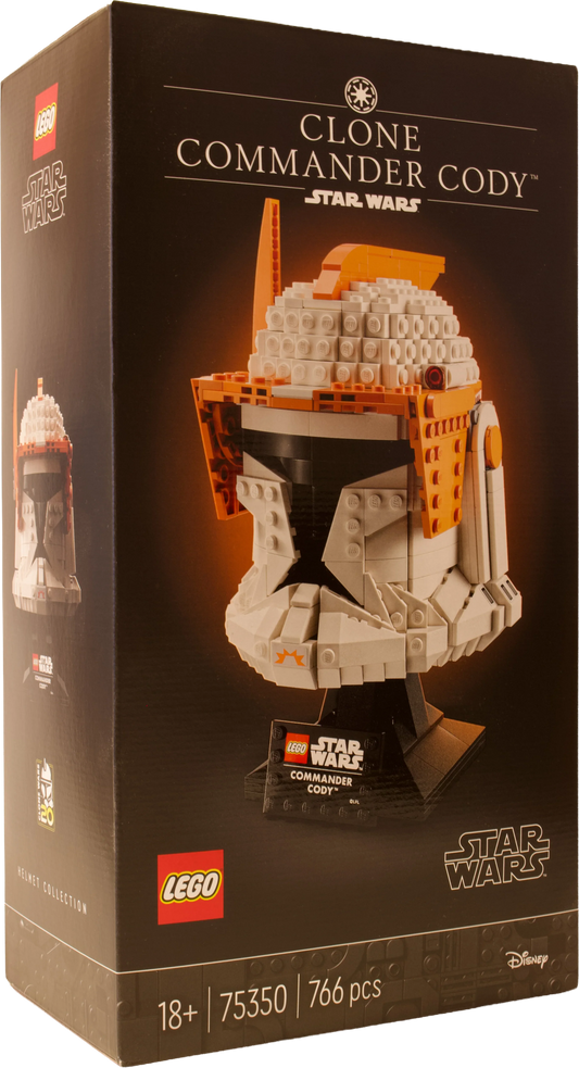 LEGO® Star Wars™ – forside af æsken med Klonkommandør Codys hjelm
