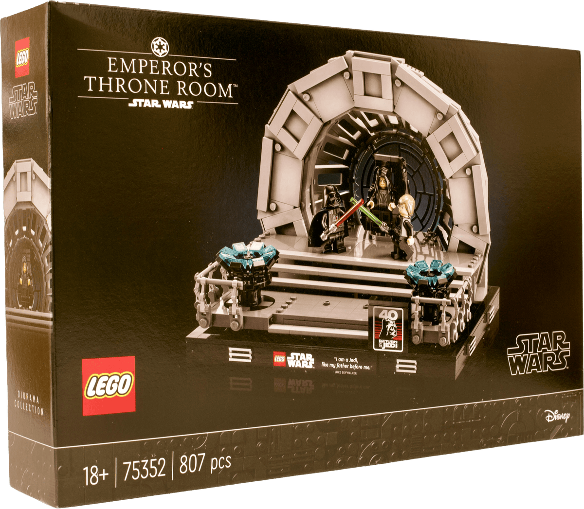 LEGO® Star Wars™ Diorama med Kejserens tronsal (75352) - Magnibrique