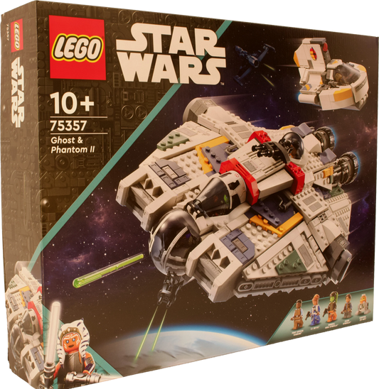 LEGO® Star Wars™ – forside af æsken med Ghost™ & Phantom II™ motiv