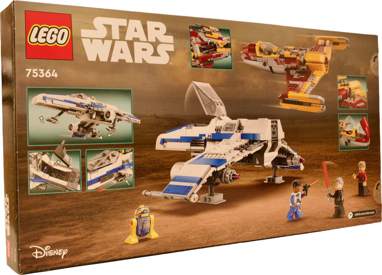 LEGO® Star Wars™ Den Ny Republiks E-wing™ mod Shin Hatis™ stjernejager (75364)