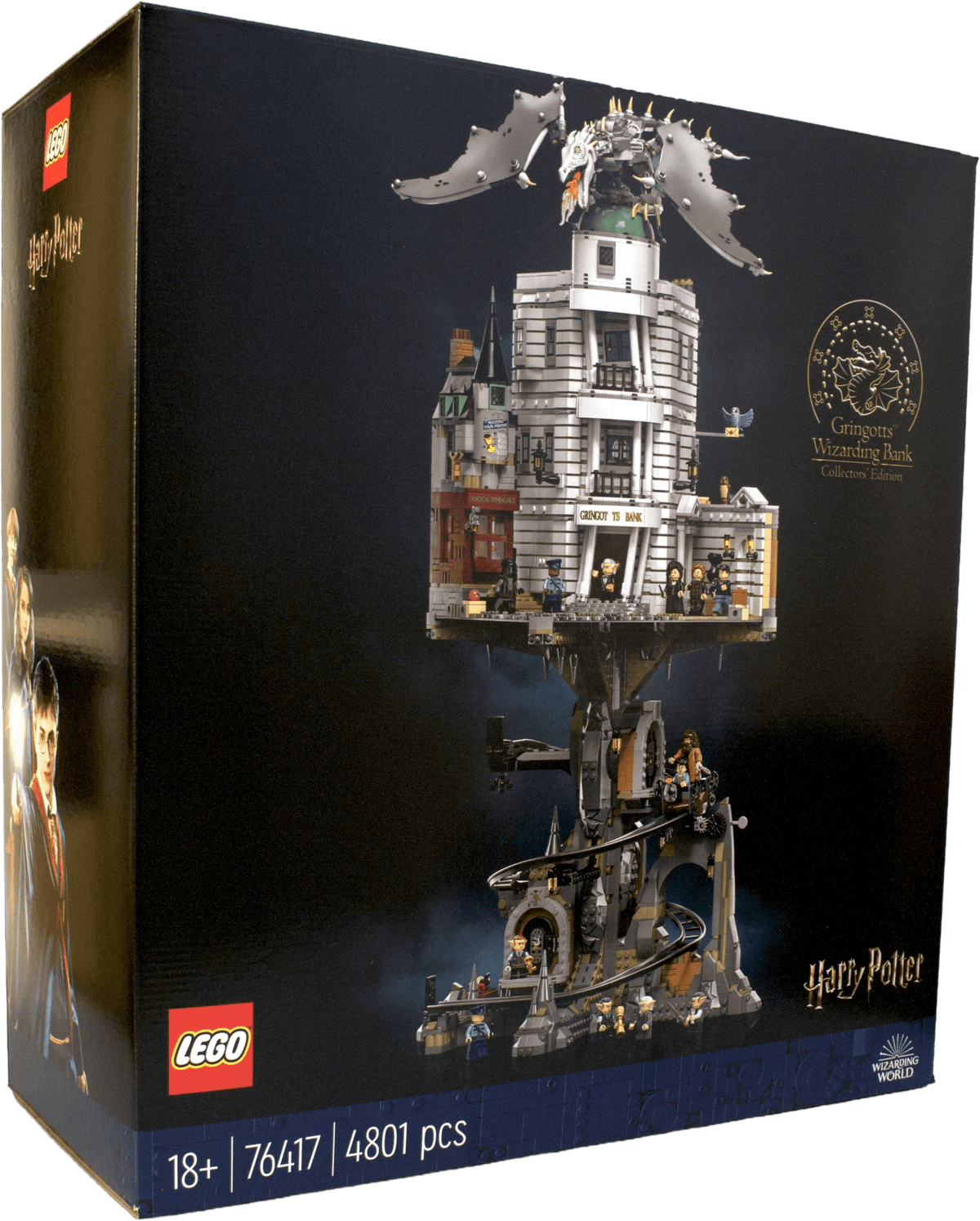 LEGO® Harry Potter™ Troldmandsbanken Gringotts™ – samlerudgave (76417) - Magnibrique