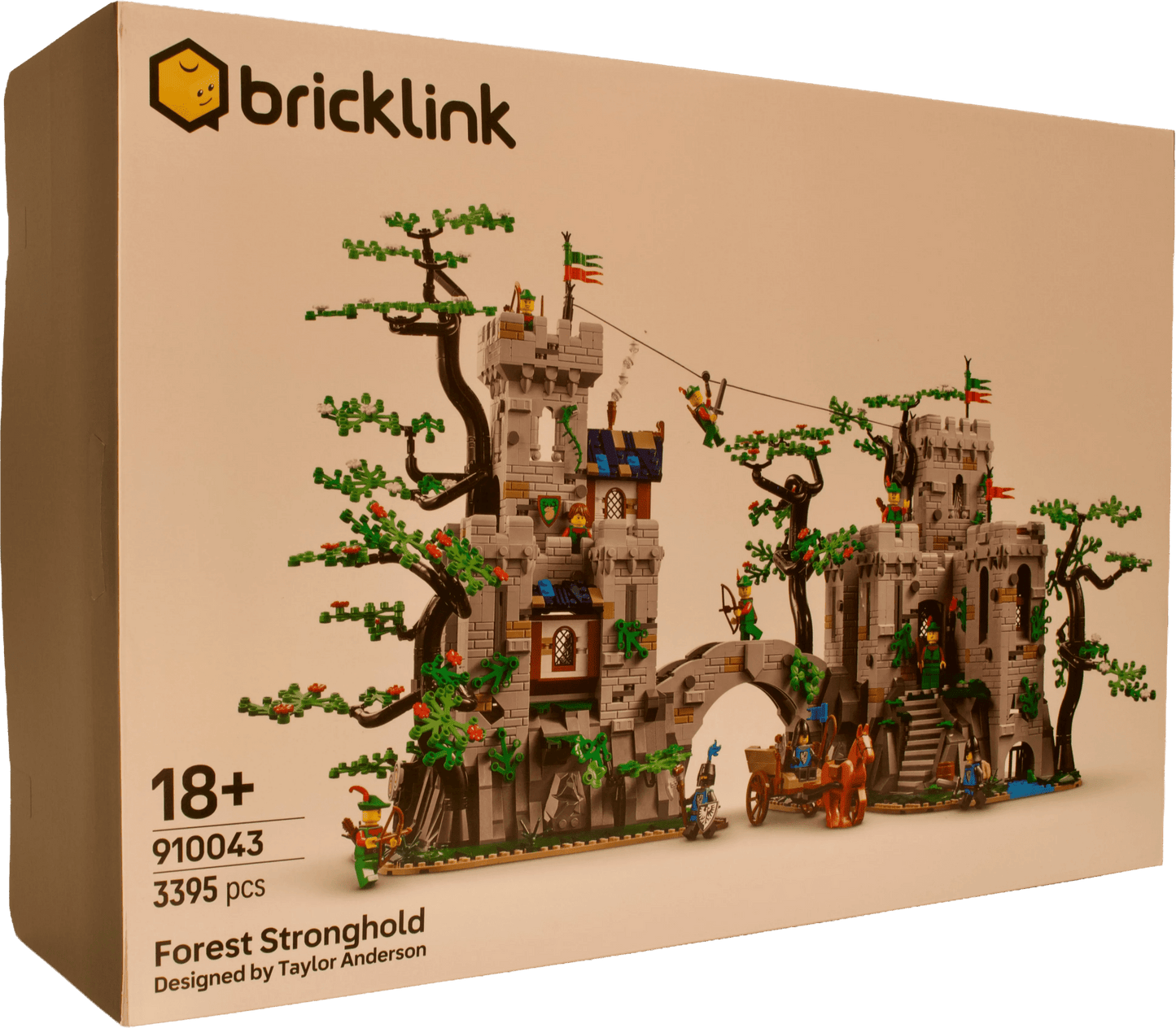 LEGO® BrickLink® Skovfæstning (910043) - Magnibrique