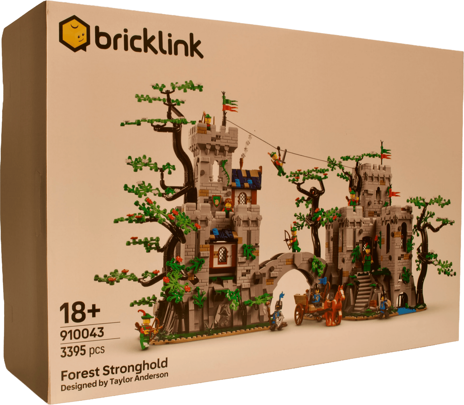 LEGO® BrickLink® Skovfæstning (910043) - Magnibrique